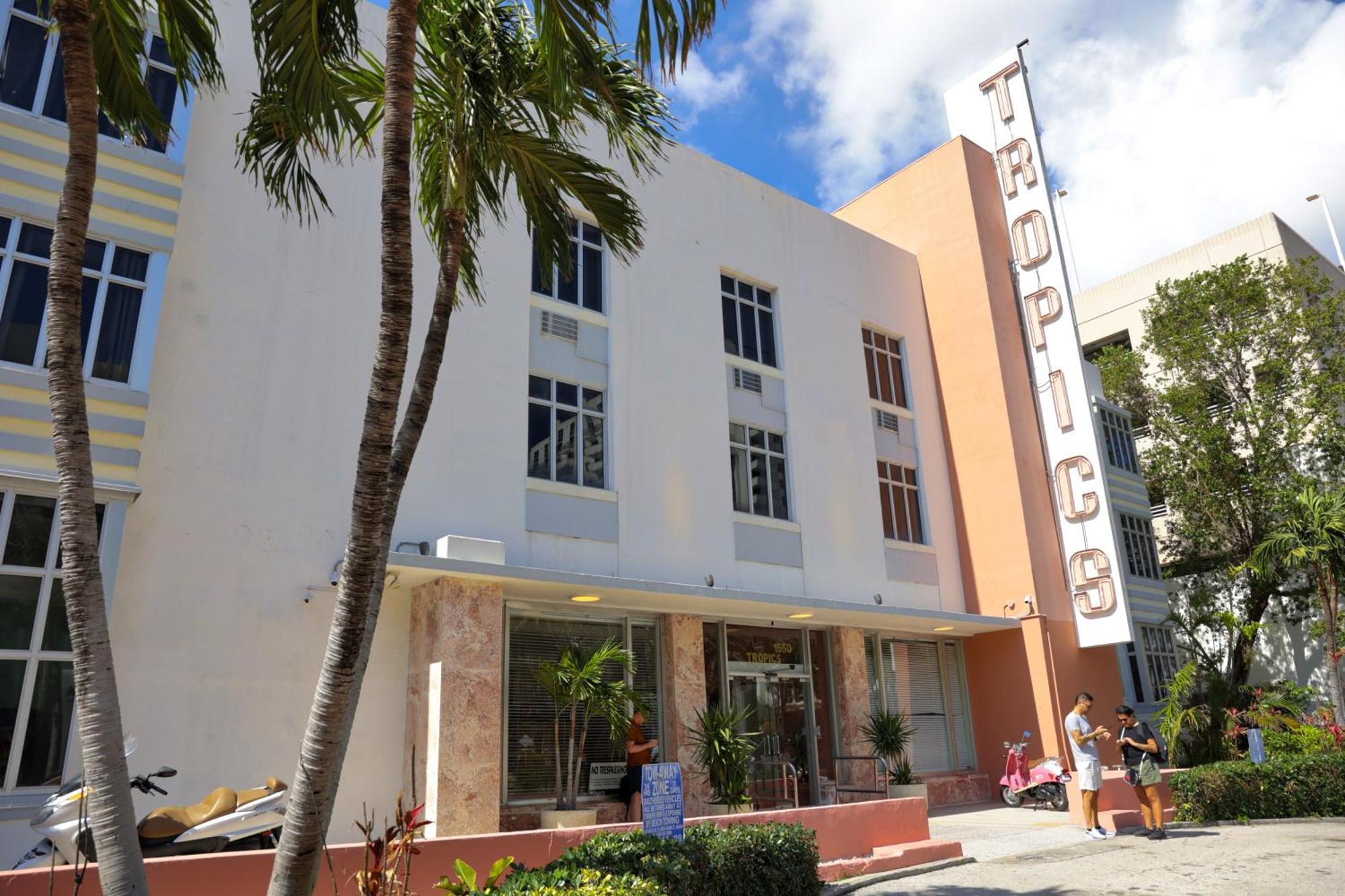 Tropics Hotel Miami Beach Exterior foto