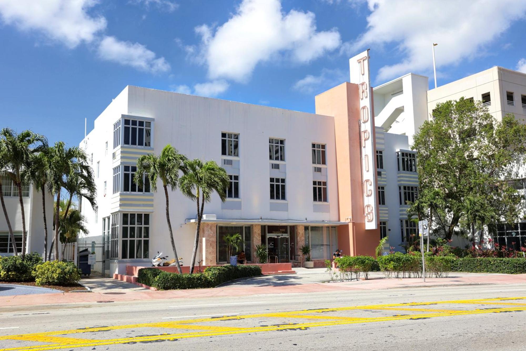Tropics Hotel Miami Beach Exterior foto